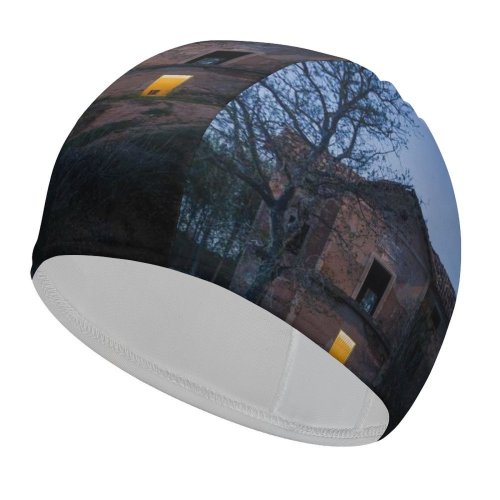 yanfind Swimming Cap Ruins  Images Night Shack Country Building HQ Wallpapers Outdoors Evening Free Elastic,suitable for long and short hair