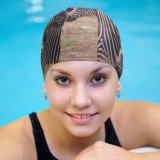 yanfind Swimming Cap Images Wildlife Wallpapers Grey Zebra Pictures Free Elastic,suitable for long and short hair