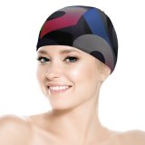 yanfind Swimming Cap Abstract  Space Dark Elastic,suitable for long and short hair