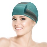 yanfind Swimming Cap Minimal Images Ocean Wallpapers Turquoise Sea Outdoors Solid Free  Tiers Lines Elastic,suitable for long and short hair