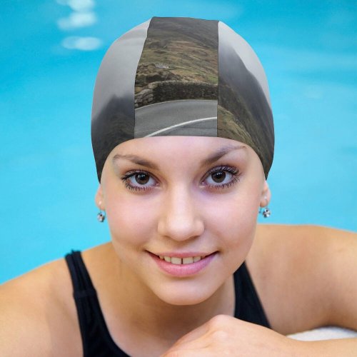 yanfind Swimming Cap Road Hills Images Wallpapers Path Cloud Waterfall  Pictures Nervum Fog Mist Elastic,suitable for long and short hair