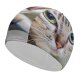 yanfind Swimming Cap Lovely Images Pet Manx Public Wallpapers Abyssinian Phnom Cambodia Pictures Chair Room Elastic,suitable for long and short hair