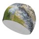yanfind Swimming Cap Johny Goerend Island Aerial Sea Shore Ocean Rock Coast Clear Elastic,suitable for long and short hair