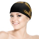 yanfind Swimming Cap Daria Shevtsova Black Dark Quotes Everything Is Connected Neon Elastic,suitable for long and short hair