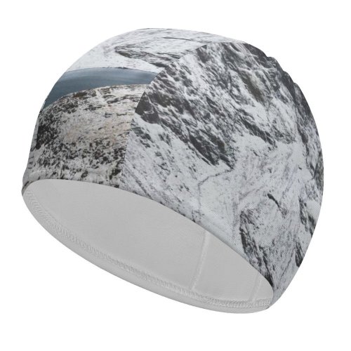 yanfind Swimming Cap Images Cliff Glaslyn Fog Mist Alps Snow Wallpapers Lake  Outdoors Rock Elastic,suitable for long and short hair