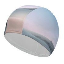 yanfind Swimming Cap Sand Dunes Desert Clear Sky Sunny Daylight Microsoft Elastic,suitable for long and short hair