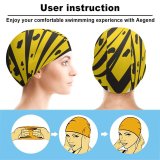 yanfind Swimming Cap Explosive,explosion,bomb,sign,symbol,icon Elastic,suitable for long and short hair