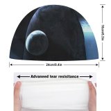 yanfind Swimming Cap Comfreak Space  Planets  Dark  Light Astronomy Elastic,suitable for long and short hair
