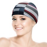yanfind Swimming Cap Otto Berkeley Bank Station Blurred Train London England Underground Subway  Journey Elastic,suitable for long and short hair