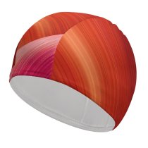 yanfind Swimming Cap Abstract ColorOS Android Elastic,suitable for long and short hair