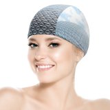 yanfind Swimming Cap  Images Space Glass Buena Fun Public Sky Wallpapers Lake Happy Epcot Elastic,suitable for long and short hair