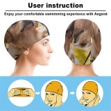 yanfind Swimming Cap Lovely Images Golden Wallpapers Forest Harness Pictures Dog Pet Free Strap Elastic,suitable for long and short hair