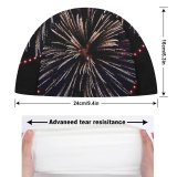 yanfind Swimming Cap Dark Love Heart Fireworks Sparkles Celebrations Night Elastic,suitable for long and short hair