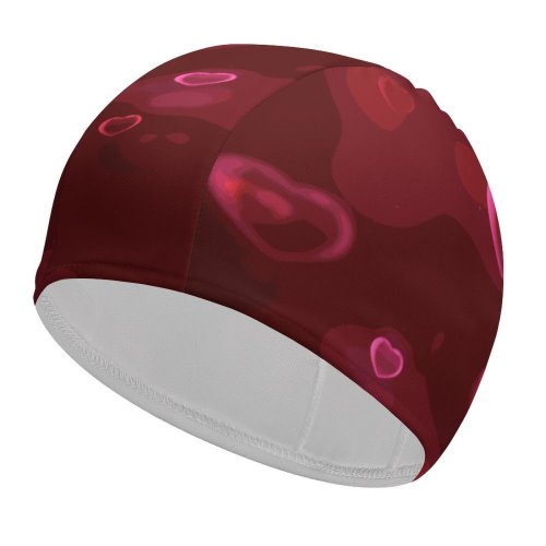 yanfind Swimming Cap Tomislav Jakupec Abstract Love Hearts Bokeh Blurred Digital Art Heart Valentines Elastic,suitable for long and short hair