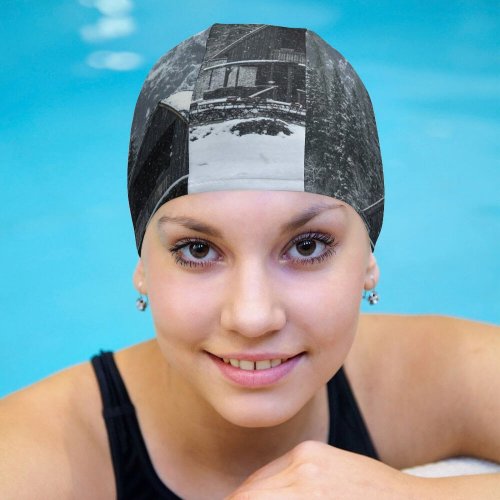 yanfind Swimming Cap Images Building Alps Cabin Snow Wallpapers  Outdoors Tree Altausseer Free Mistery Elastic,suitable for long and short hair