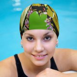 yanfind Swimming Cap Images Insect Colorful Flora Wing Public Lilac Wallpapers Wildlife Plant Invertebrate Pictures Elastic,suitable for long and short hair