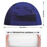 yanfind Swimming Cap Onairx Technology Desert Night  Glowing  Trails Illuminated Elastic,suitable for long and short hair