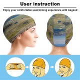 yanfind Swimming Cap Shoreline Ground Images Ocean Land Landscape Wallpapers Sea  Outdoors Scenery Slope Elastic,suitable for long and short hair