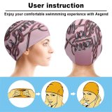 yanfind Swimming Cap Quotes For Gamers By Gamers Razer Gamer Quotes Typography Elastic,suitable for long and short hair