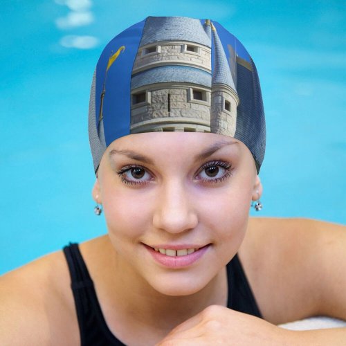 yanfind Swimming Cap Images Castle Bay Amusement Building Upon Wallpapers Lake Architecture Make Happily Once Elastic,suitable for long and short hair
