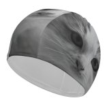 yanfind Swimming Cap Lovely Images Pet Manx Kids Siamese Wallpapers Pictures Angora Creative Pussy Cat Elastic,suitable for long and short hair