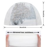 yanfind Swimming Cap Images Winterwonderland Landscape Snow Wallpapers Outdoors Tree Winter Forest Pictures Frozen Creative Elastic,suitable for long and short hair