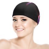 yanfind Swimming Cap Technology Wallpapers Fire Flame Globe Tech Tecnology Free Future Hands Magic Wallpapwer Elastic,suitable for long and short hair