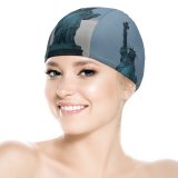 yanfind Swimming Cap Monument Liberty Images Sculpture Wallpapers Art Grey Pictures Free York Statue Elastic,suitable for long and short hair
