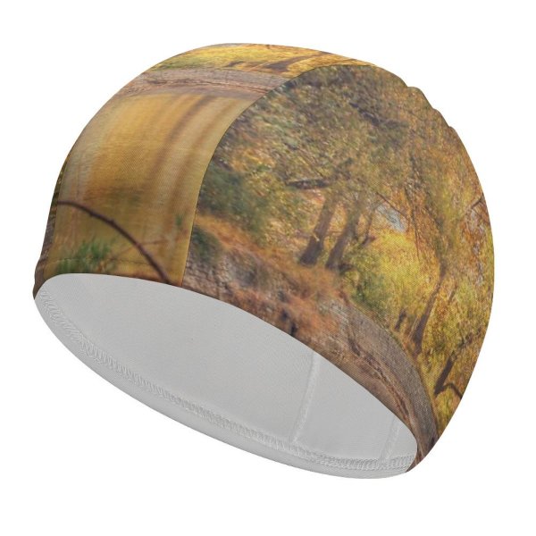 yanfind Swimming Cap Images Fall Autumn Land Building Landscape Aliraoufian Wallpapers Plant Outdoors Tree Scenery Elastic,suitable for long and short hair