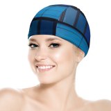 yanfind Swimming Cap Rob Oo Architecture Rijn  Arnhem Netherlands Curve Patterns Glass Building Purple Elastic,suitable for long and short hair