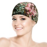 yanfind Swimming Cap Jerry Wang Flowers Colorful Flower Bouquet Elastic,suitable for long and short hair