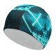 yanfind Swimming Cap Vitaliy Art LED Neon Urban Elastic,suitable for long and short hair