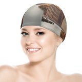 yanfind Swimming Cap York City Skyscrapers Cityscape Sunset Evening Elastic,suitable for long and short hair