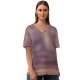 yanfind V Neck T-shirt for Women Ylanite Koppens Love Heart Wooden Blocks Letters Creative Summer Top  Short Sleeve Casual Loose