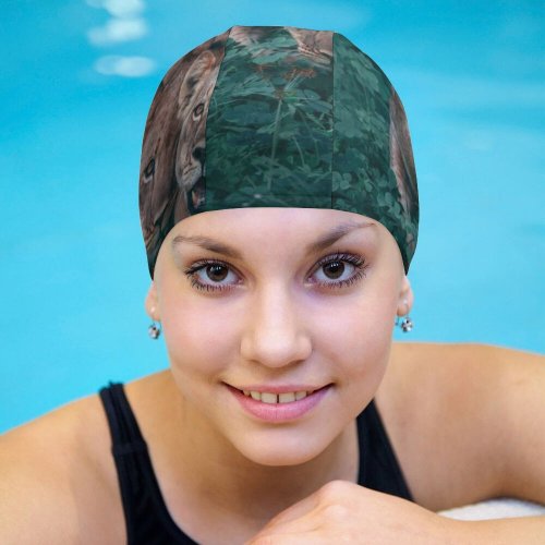 yanfind Swimming Cap Images Cub Pair Grass Wildlife Wallpapers Chobe  Hunt   Lioness Elastic,suitable for long and short hair