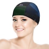 yanfind Swimming Cap Forest Mountains Grassland Countryside Starry Sky Sky Scenic Elastic,suitable for long and short hair