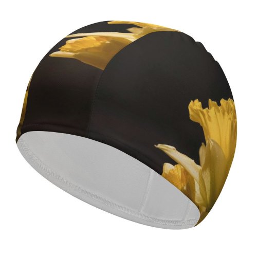 yanfind Swimming Cap Images Arrangement Plant Commons Bouquet Home  Flower Daffodil Spring Narcissus Creative Elastic,suitable for long and short hair