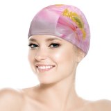 yanfind Swimming Cap Flowers Flower Elastic,suitable for long and short hair