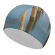 yanfind Swimming Cap Broken Pier Seascape Exposure Ocean Reflection Elastic,suitable for long and short hair