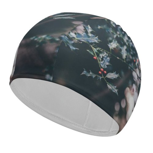 yanfind Swimming Cap Images Christmas Flora HQ Pond  Wallpapers Plant Free Winter Pictures Cherry Elastic,suitable for long and short hair