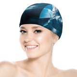 yanfind Swimming Cap Republic Elastic,suitable for long and short hair