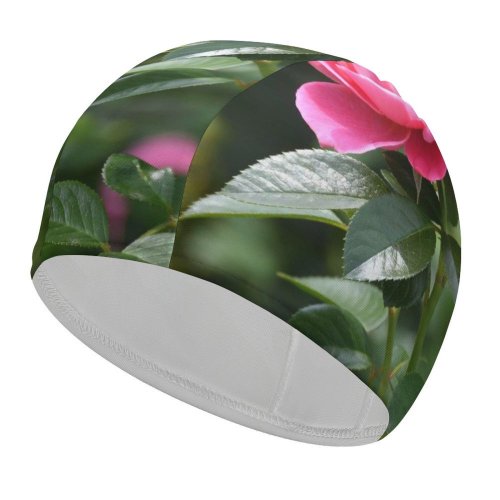 yanfind Swimming Cap Poznań Petals Images Rose Floral Flora Petal Peony Flowers Wallpapers Plant Polska Elastic,suitable for long and short hair