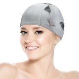 yanfind Swimming Cap Lovely Images Wallpapers Grey Pictures Pet Kitten Angora Free Cute Cat Elastic,suitable for long and short hair