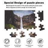 yanfind Picture Puzzle Denys Nevozhai Svartifoss Waterfall Vatnajökull National Park Lava Columns Rocks Cliff Iceland Family Game Intellectual Educational Game Jigsaw Puzzle Toy Set