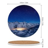 yanfind Ceramic Coasters (round) Dominic Kamp Gorner  Starry Sky Astronomy Switzerland Family Game Intellectual Educational Game Jigsaw Puzzle Toy Set