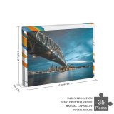 yanfind Picture Puzzle Sydney Harbour  Milsons Point Australia Cityscape River Night Lights Sky Family Game Intellectual Educational Game Jigsaw Puzzle Toy Set