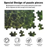 yanfind Picture Puzzle Ripples  Dapple Pacific Ocean River Lake Vegetation Leaf Plant Tree Family Game Intellectual Educational Game Jigsaw Puzzle Toy Set