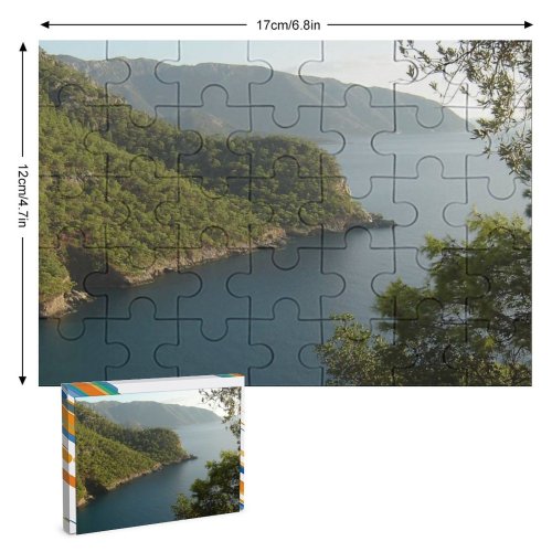 yanfind Picture Puzzle Landscape Sea Clouds Skies Fethiye Lykian Way  Resources Vegetation Sky River Family Game Intellectual Educational Game Jigsaw Puzzle Toy Set