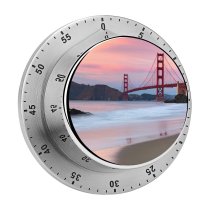 yanfind Timer Destin Golden Gate  Evening Coastline  Francisco Beach California 60 Minutes Mechanical Visual Timer