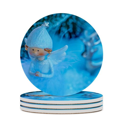 yanfind Ceramic Coasters (round) Cute Teddy  Park Bench Soft Toy Wooden Evening Family Game Intellectual Educational Game Jigsaw Puzzle Toy Set